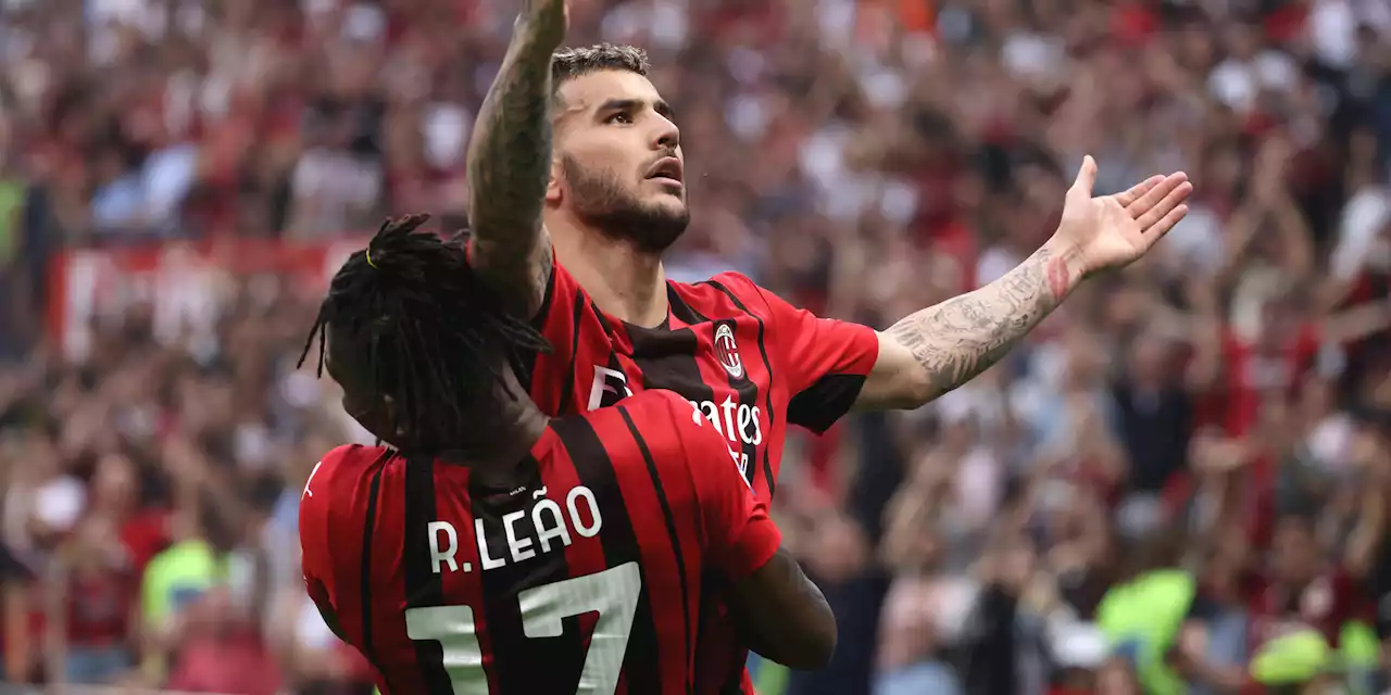 Milan-Atalanta 2-0: Leao e Theo Hernandez da sogno, Pioli mette le mani sullo scudetto