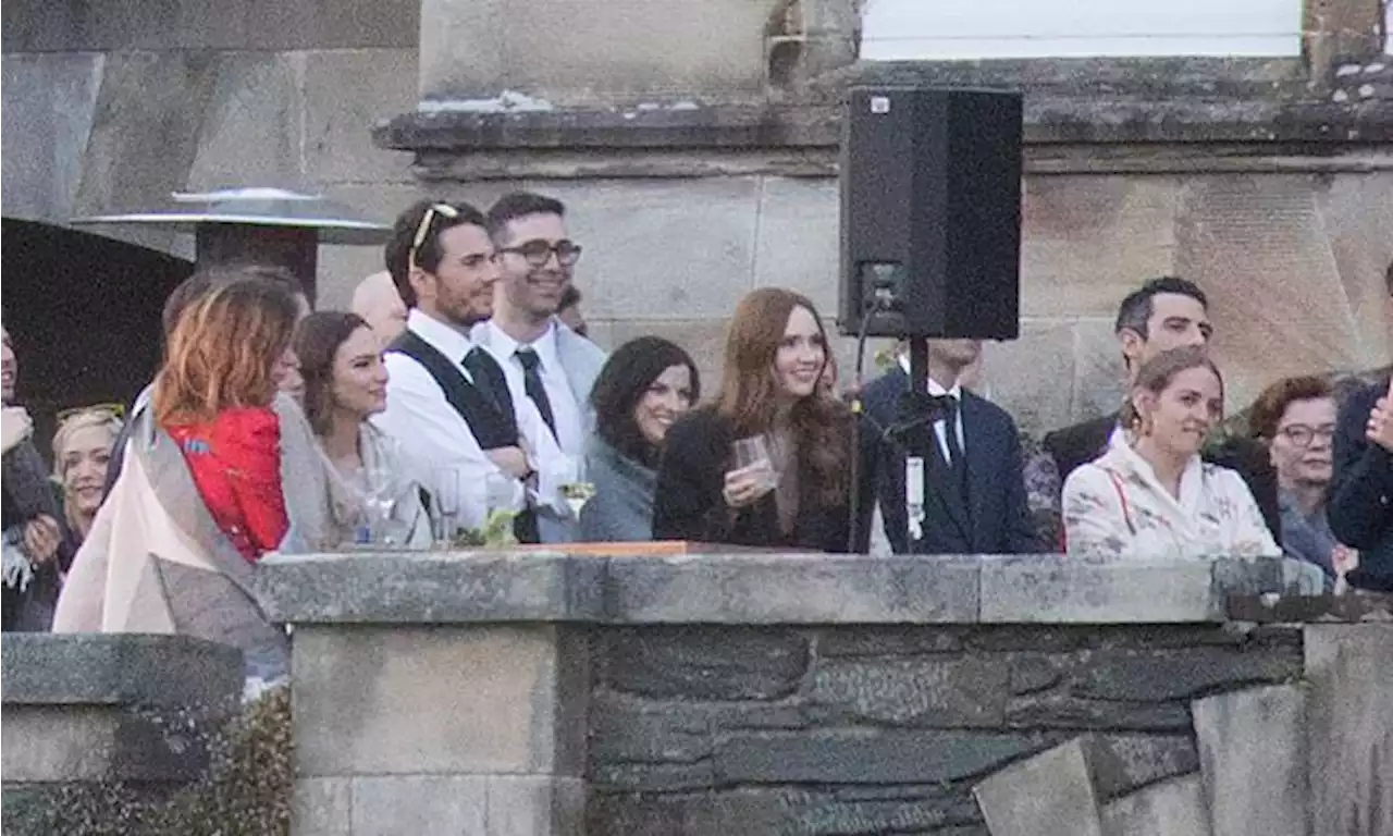 PICTURED: Karen Gillan marries Nick Kocher in Scotland