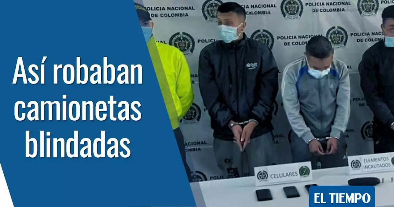 Los audios de la banda que roba camionetas blindadas en Bogotá