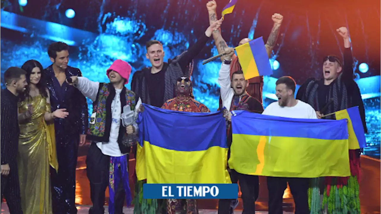 Grupo de Ucrania gana en Eurovisión 2022 y Zelensky celebra triunfo