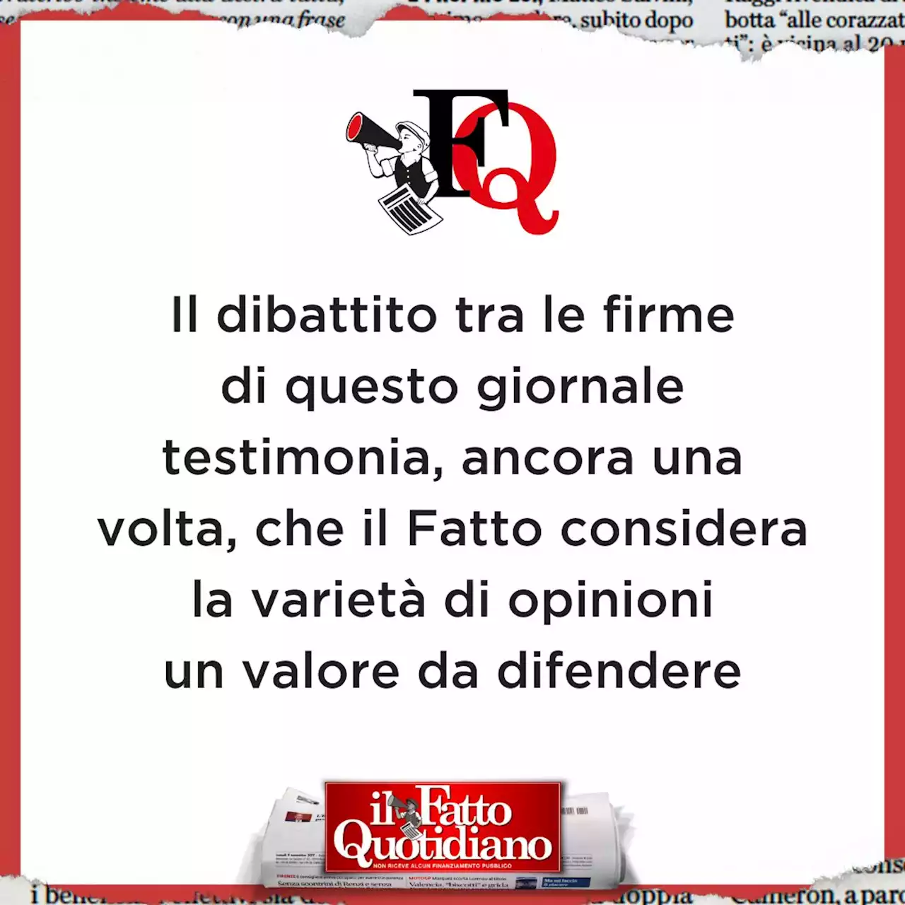 Il pluralismo è un valore, noi difendiamo sempre i fatti - Il Fatto Quotidiano