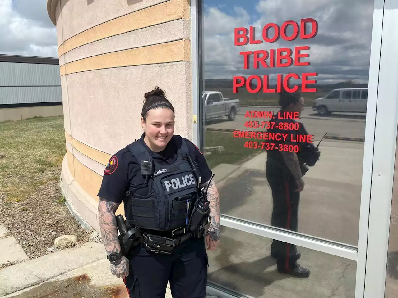 Police officer with Alberta’s Blood Tribe fights human trafficking