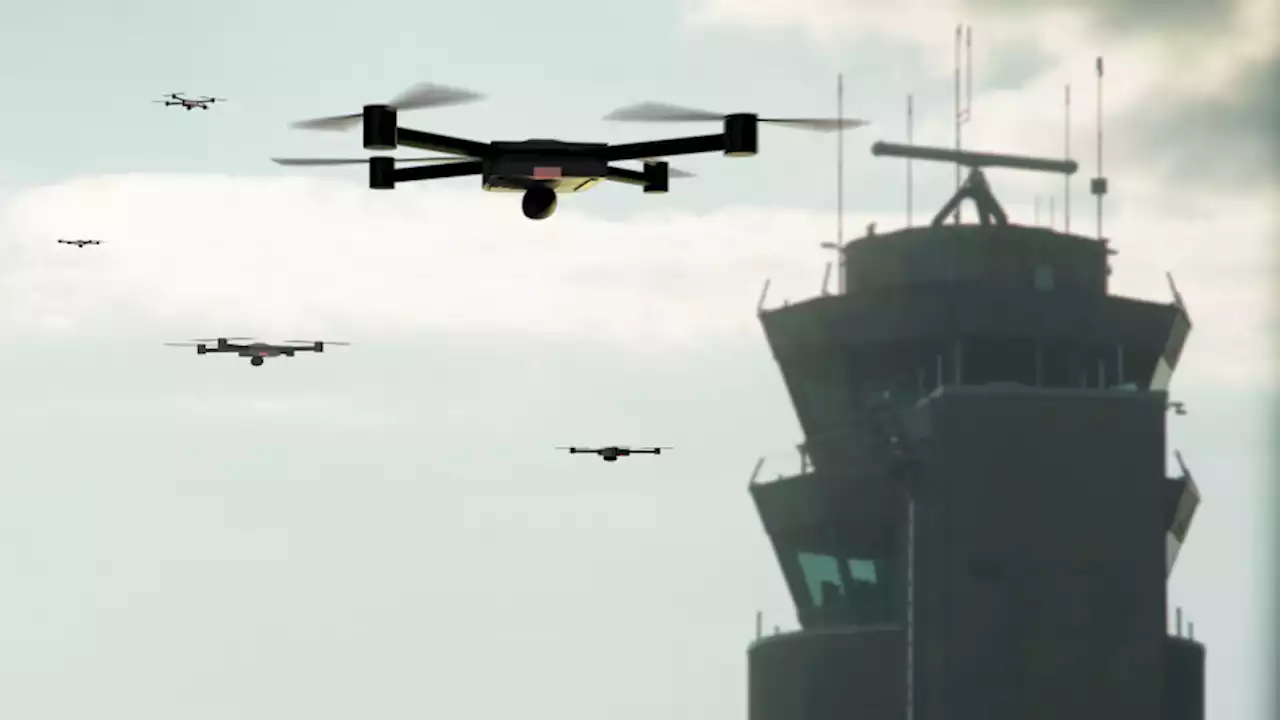 The Pentagon tests a high-power microwave technology to use against drone threats