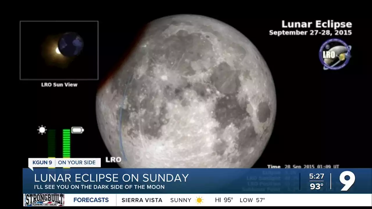 When to watch the May 2022 lunar eclipse in Tucson