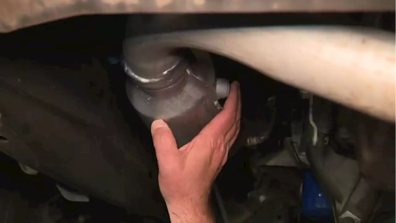 Schertz police urge citizens to keep watchful eye after increase in catalytic converter thefts