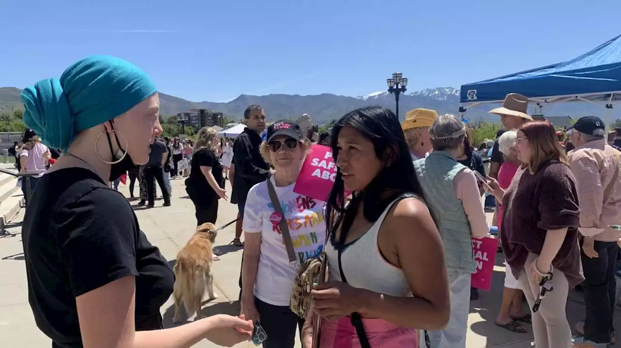 More than 2,000 rally for abortion rights in Salt Lake City