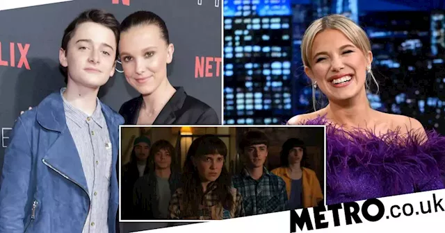 Millie Bobby Brown Went Vanilla Almond Blonde for the 'Stranger Things'  Season 4 Premiere—See Pics
