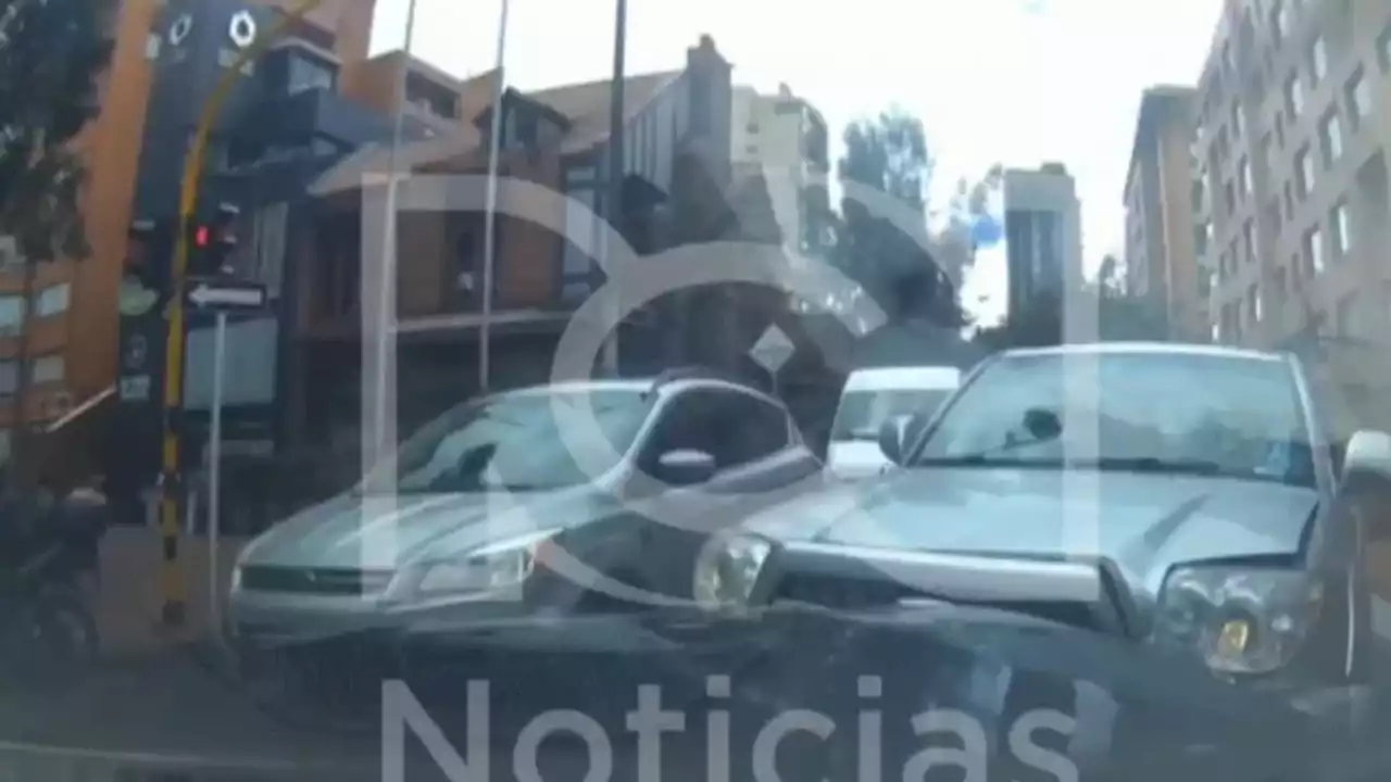 Exclusivo: testimonio de conductor de BMW que estrelló a ladrones en Bogotá