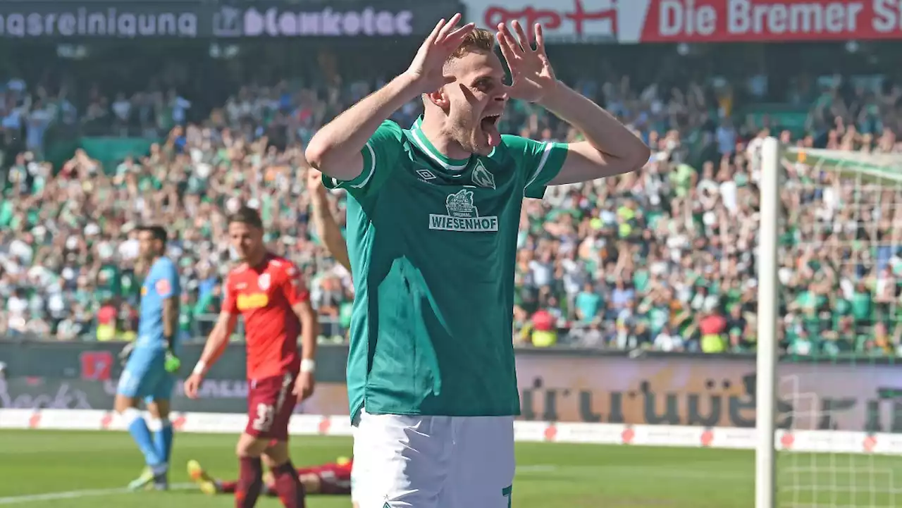 Werder ist zurück in der Bundesliga, HSV spielt Relegation