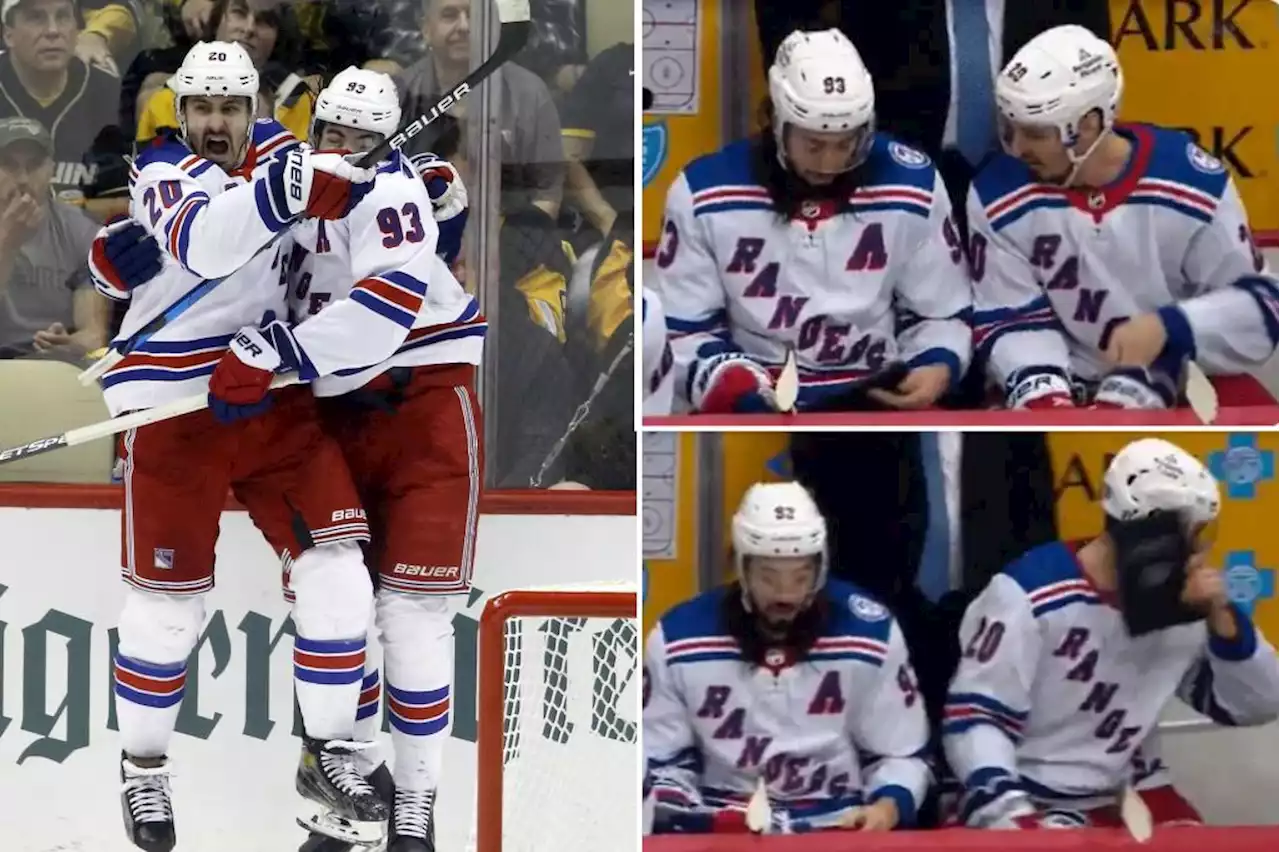 Why Chris Kreider threw Mika Zibanejad’s tablet on Rangers bench after missed shot