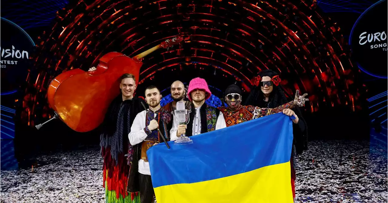 Huge public support sweeps Ukraine's Kalush Orchestra to Eurovision win