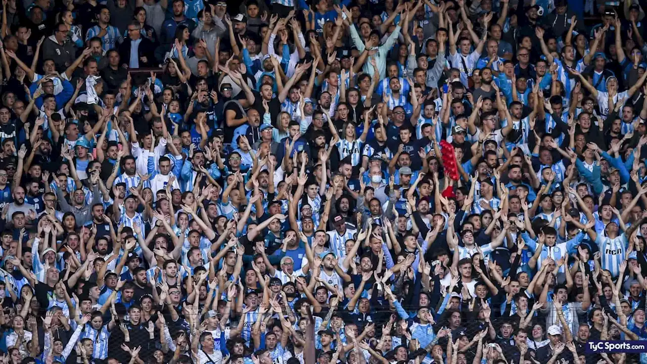 Los hinchas de Racing y una TREMENDA ovación tras caer ante Boca - TyC Sports