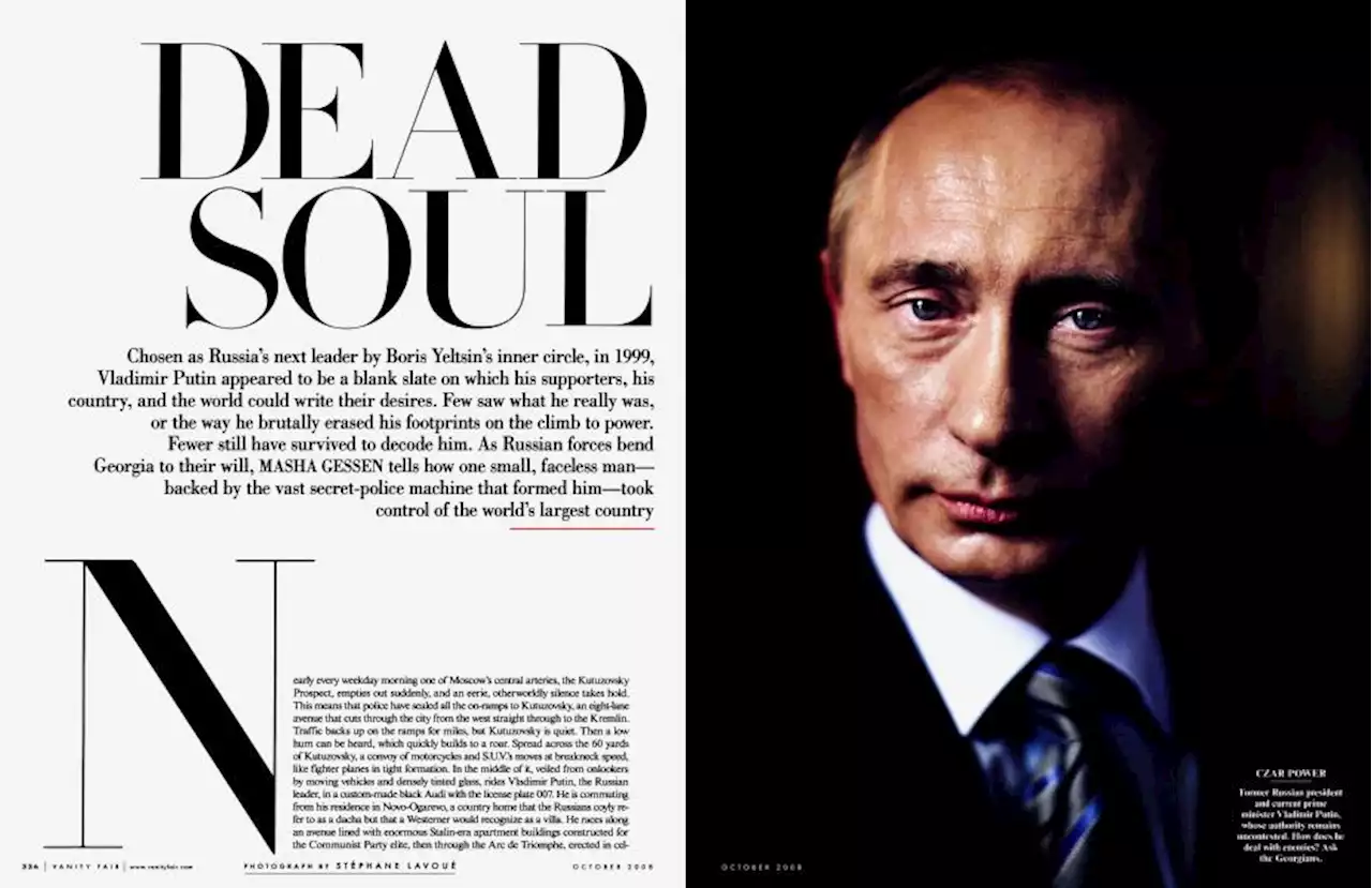 DEAD SOUL | Vanity Fair | October 2008