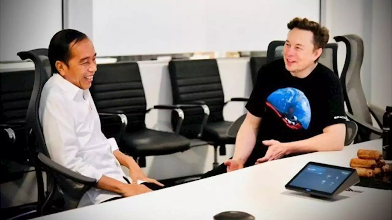 Jokowi Temui Elon Musk di SpaceX, Tindaklanjuti Soal Investasi