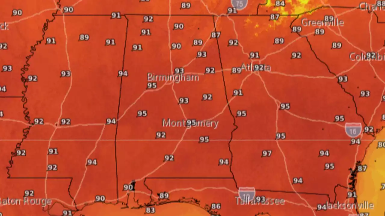 The heat cranks up this week across Alabama