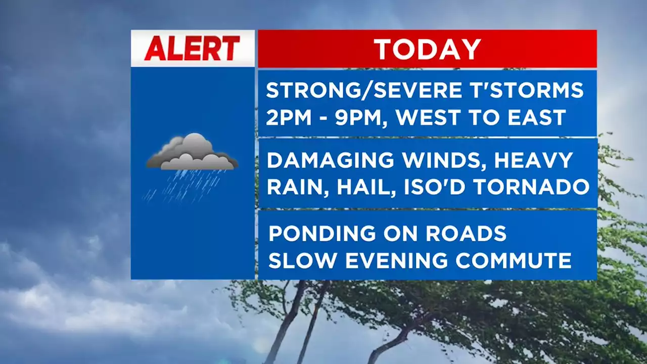 First Alert Weather: Red Alert for thunderstorms, potential tornadoes Monday afternoon into evening