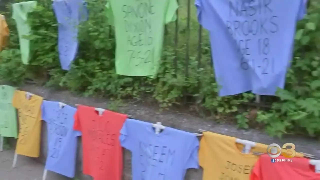 Hundreds Gather In West Philly For Day Of Serenity In Honor Of Families Who Lost Loved Ones To Gun Violence