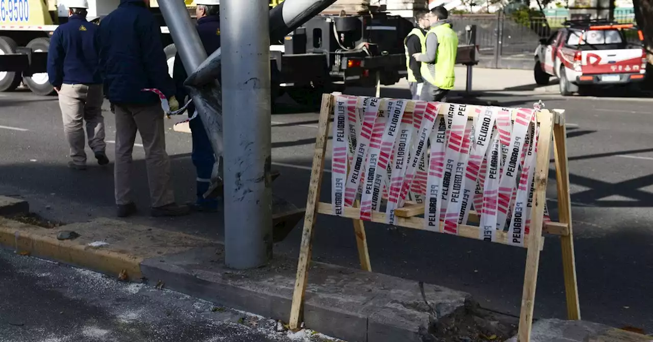 Accidente trágico en Palermo: el video de los instantes posteriores al choque frente al Hipódromo