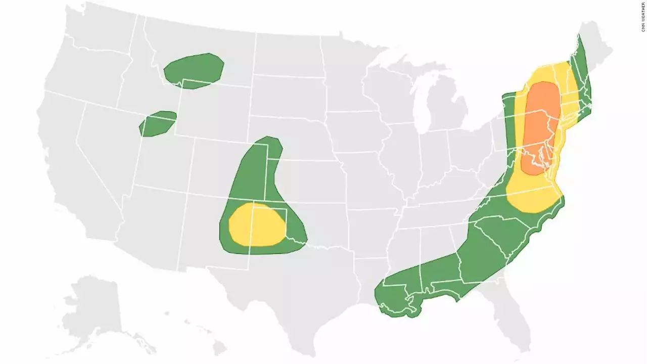 Tornado-producing storms threaten New York City and DC