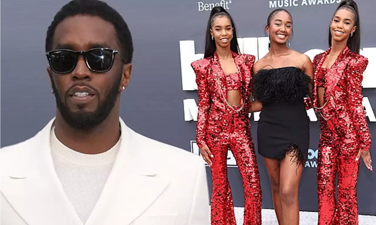 Sean 'Diddy' Combs' daughters attend Billboard Music Awards with dad