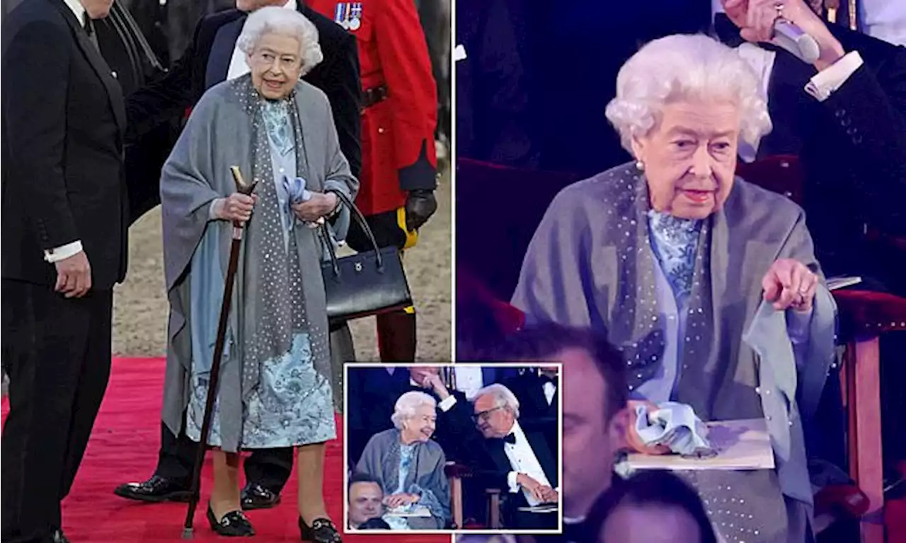 Queen photographed looking sprightly at Platinum Jubilee celebration