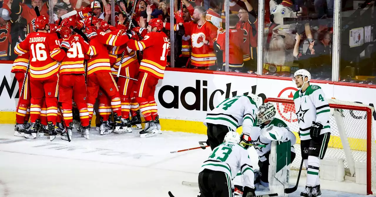 Jake Oettinger’s historic performance not enough as Stars lose Game 7, series to Calgary