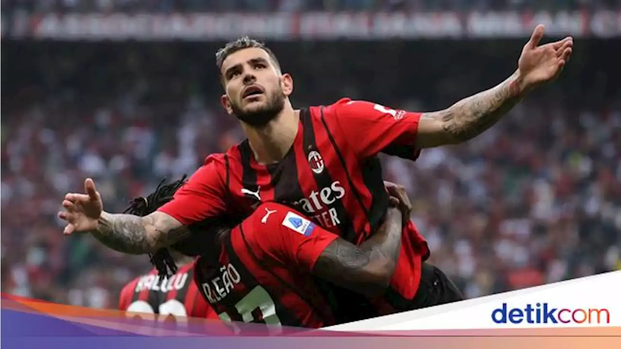 Gol Solo-run Spektakuler Theo Bawa Milan Sejangkal dengan Scudetto