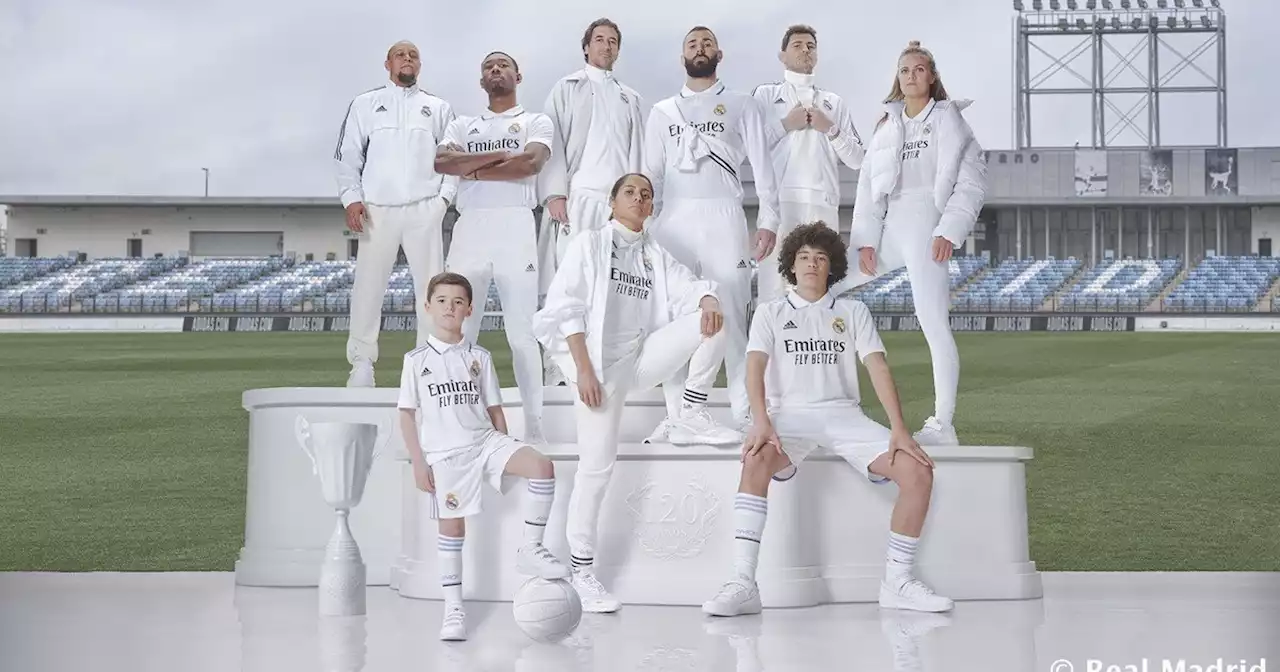 Inspirada en la historia del club, Real Madrid presentó la nueva camiseta para la temporada 2022-23