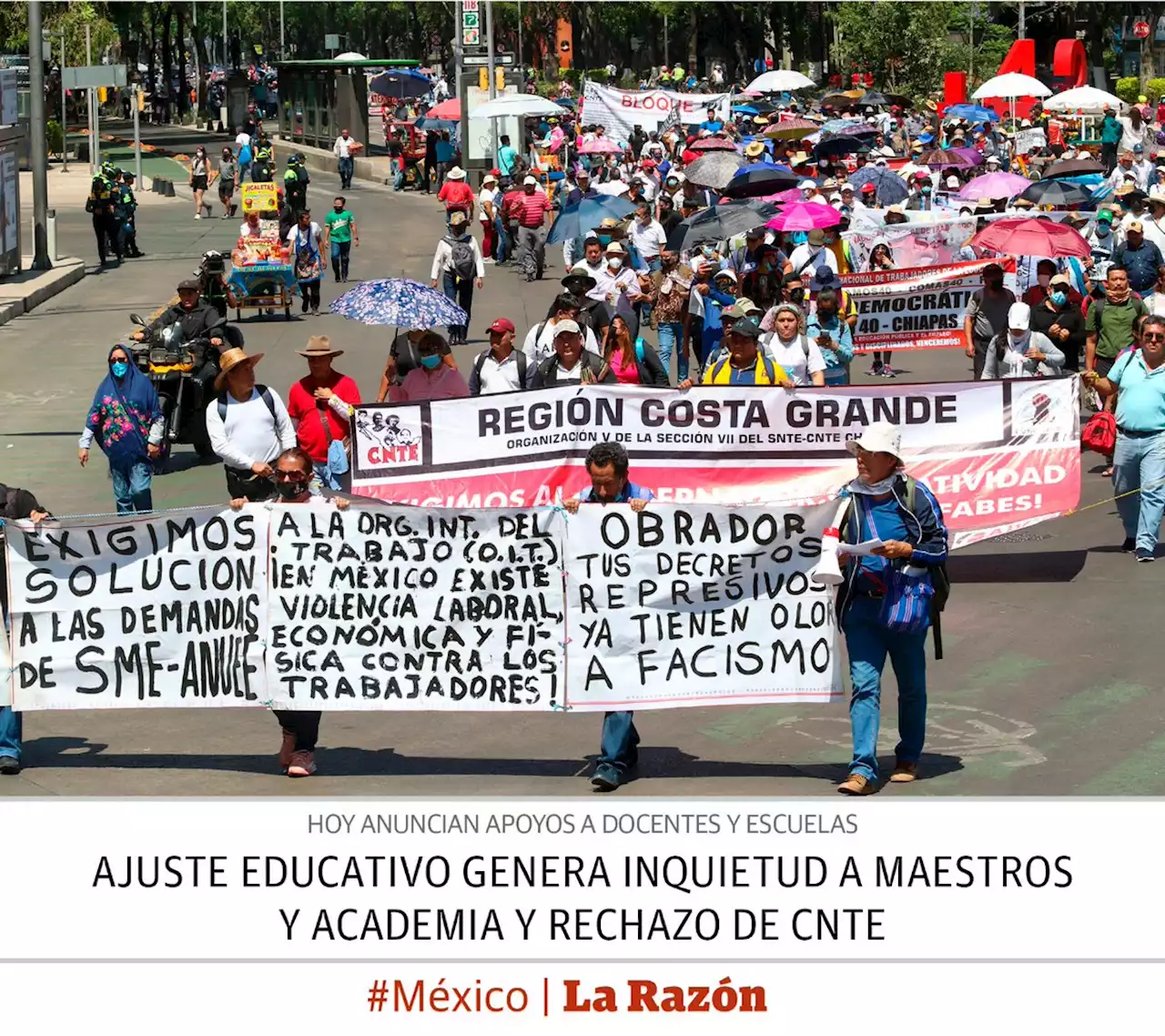 Ajuste educativo genera inquietud a maestros y academia y rechazo de CNTE