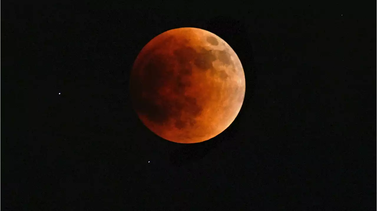 ‘Blood Moon' Puts on Lunar Display Across Parts of Americas, Europe and Africa