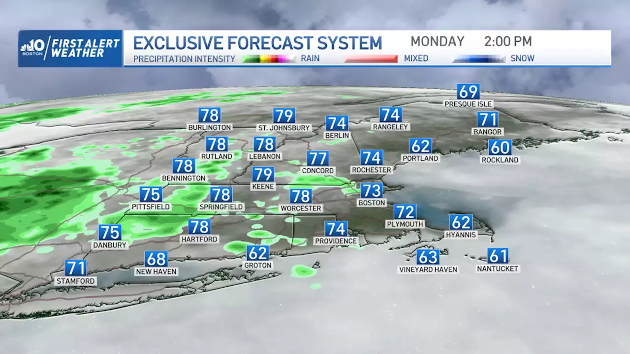 FIRST ALERT: Afternoon Thunderstorms Threaten Damaging Wind, Hail Monday