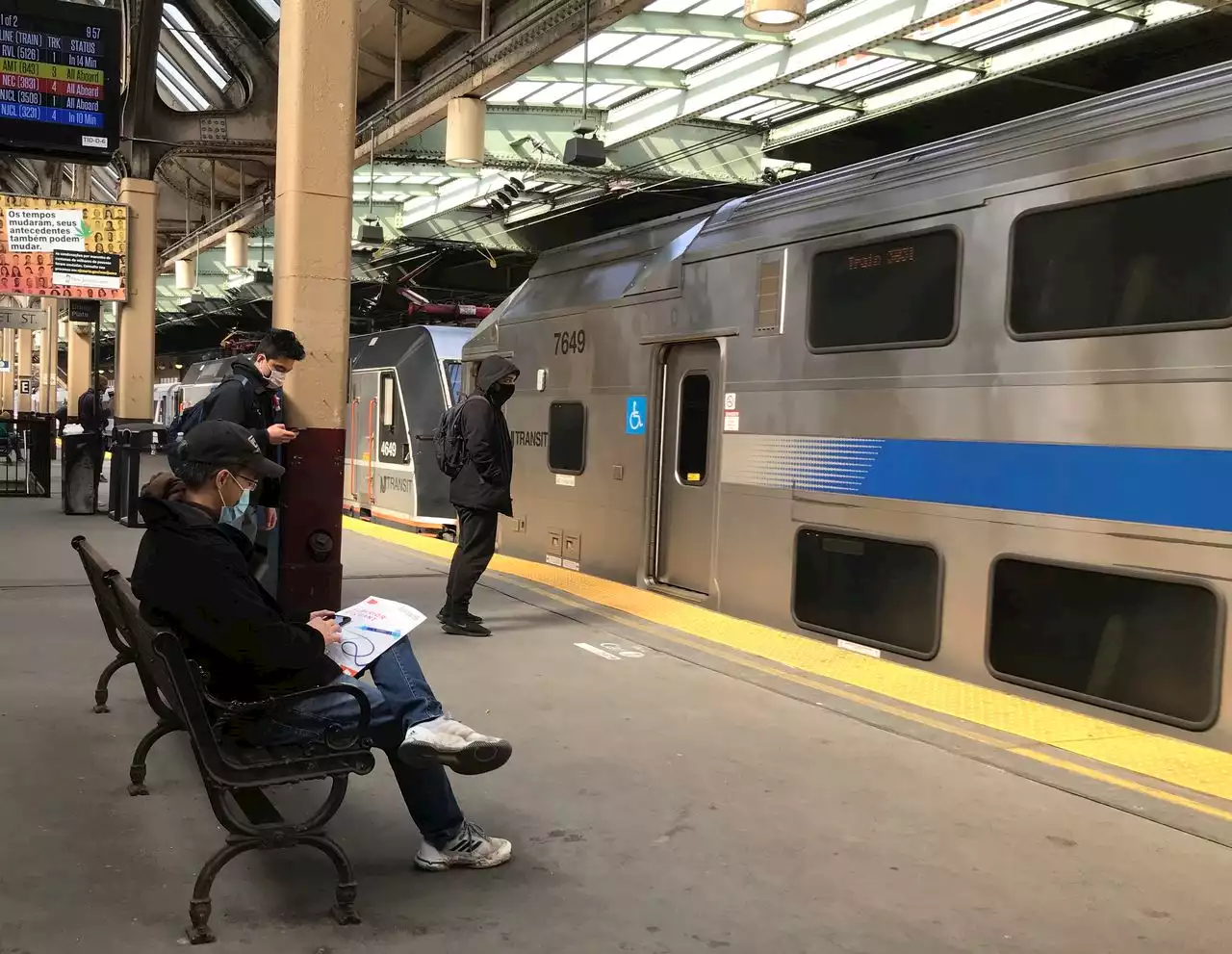 As Washington’s Metro considers mask-only train car, commuters press NJ Transit to test idea