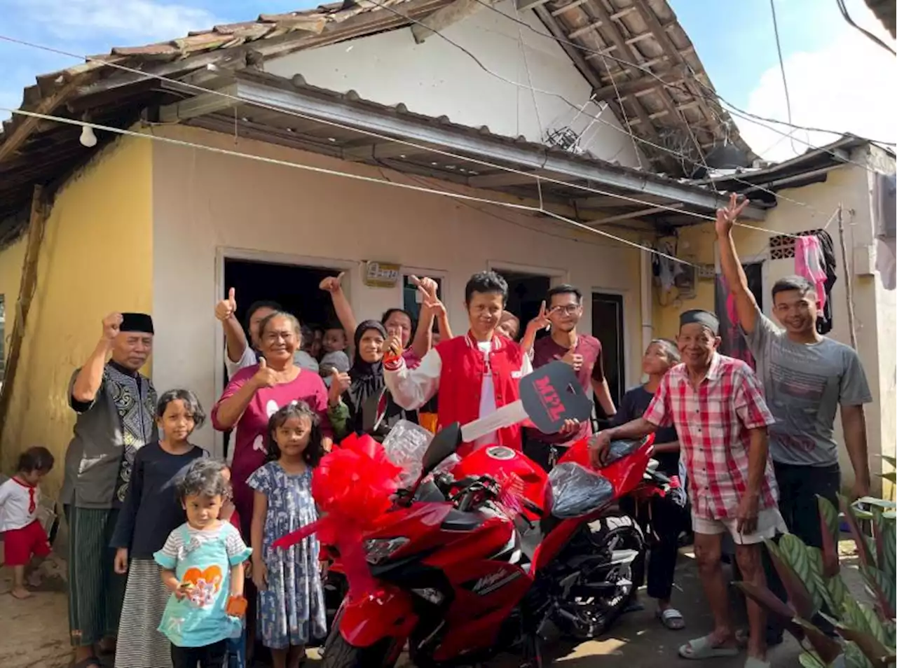 Main Gim, Pria Ini Sukses Raih Motor |em|Sport|/em| |Republika Online