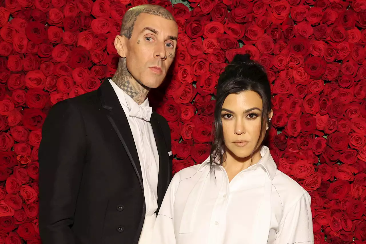 Travis Barker, Kourtney Kardashian Get Legally Married at Santa Barbara Courthouse