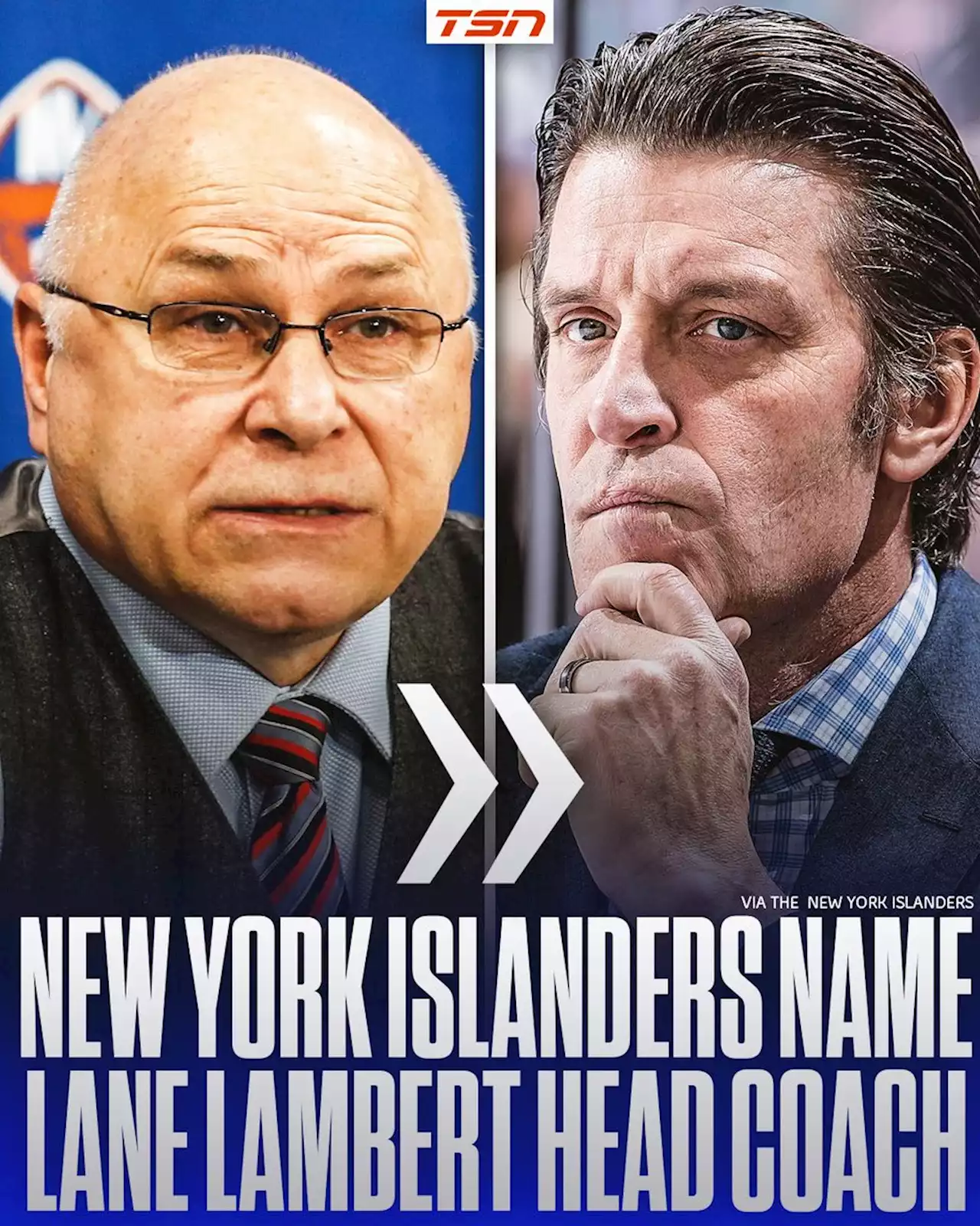 Lambert named Islanders head coach - TSN.ca