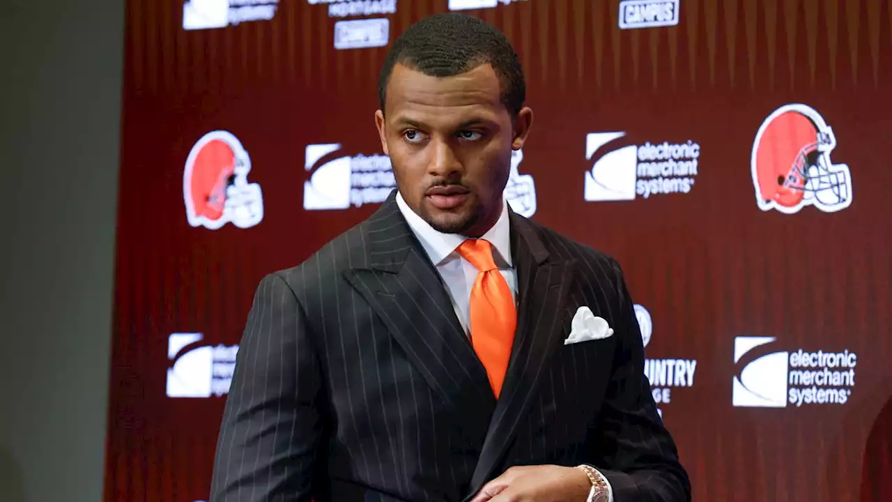 Browns QB Deshaun Watson to meet with NFL officials this week, then host teammates in Bahamas