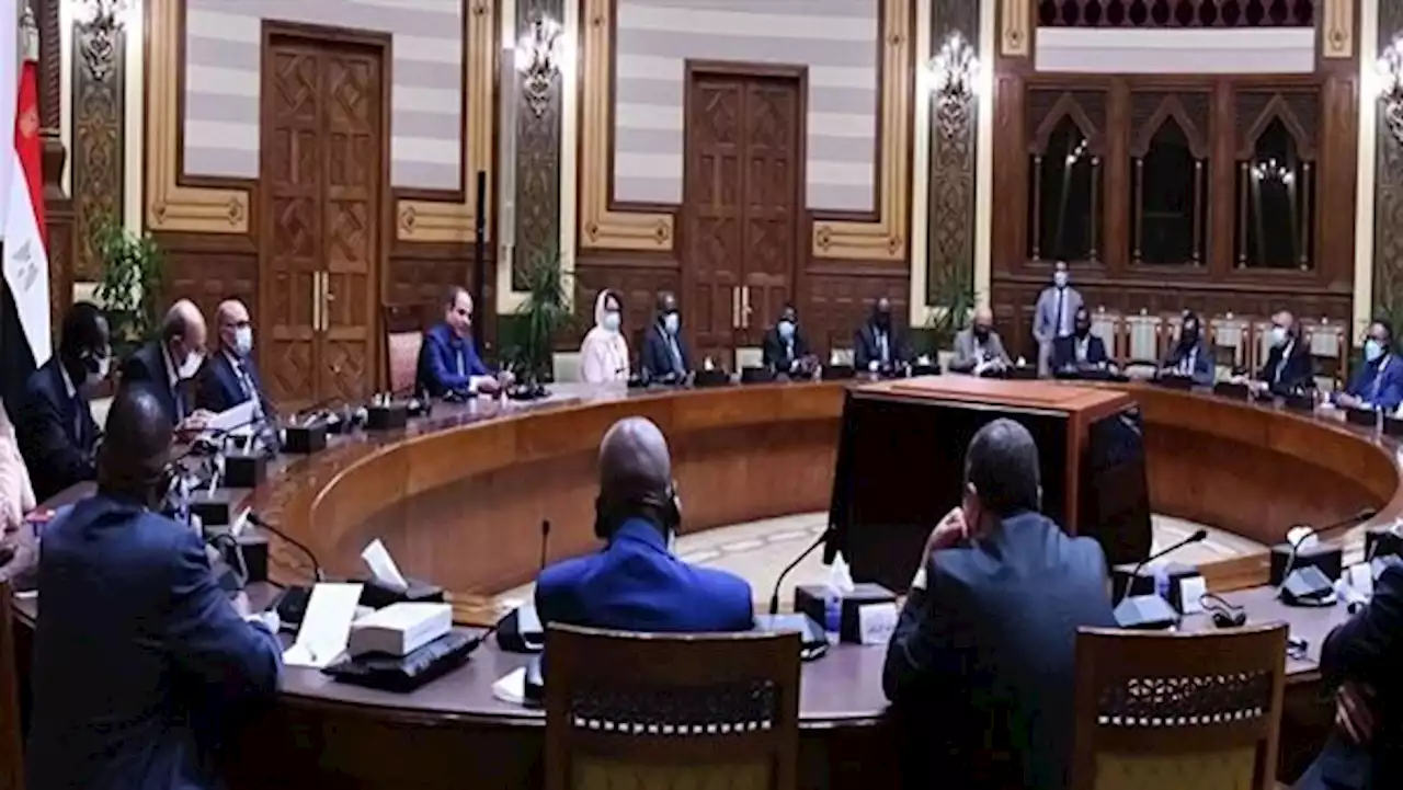 رسائل السيسي لرؤساء وممثلي مجالس الدولة والمحاكم الإدارية العليا الأفارقة
