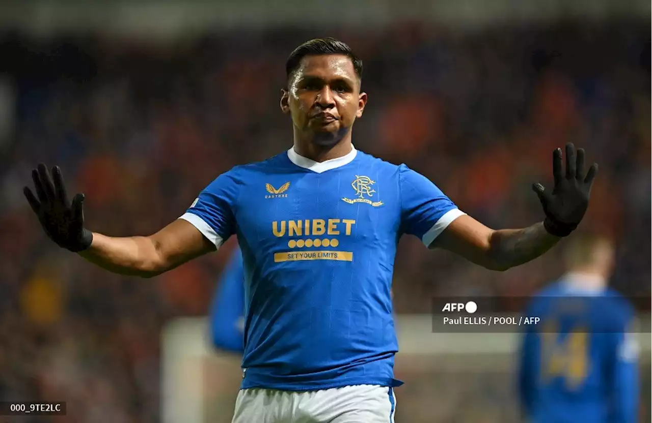 Alfredo Morelos, la gran baja de Rangers para la final de la Europa League