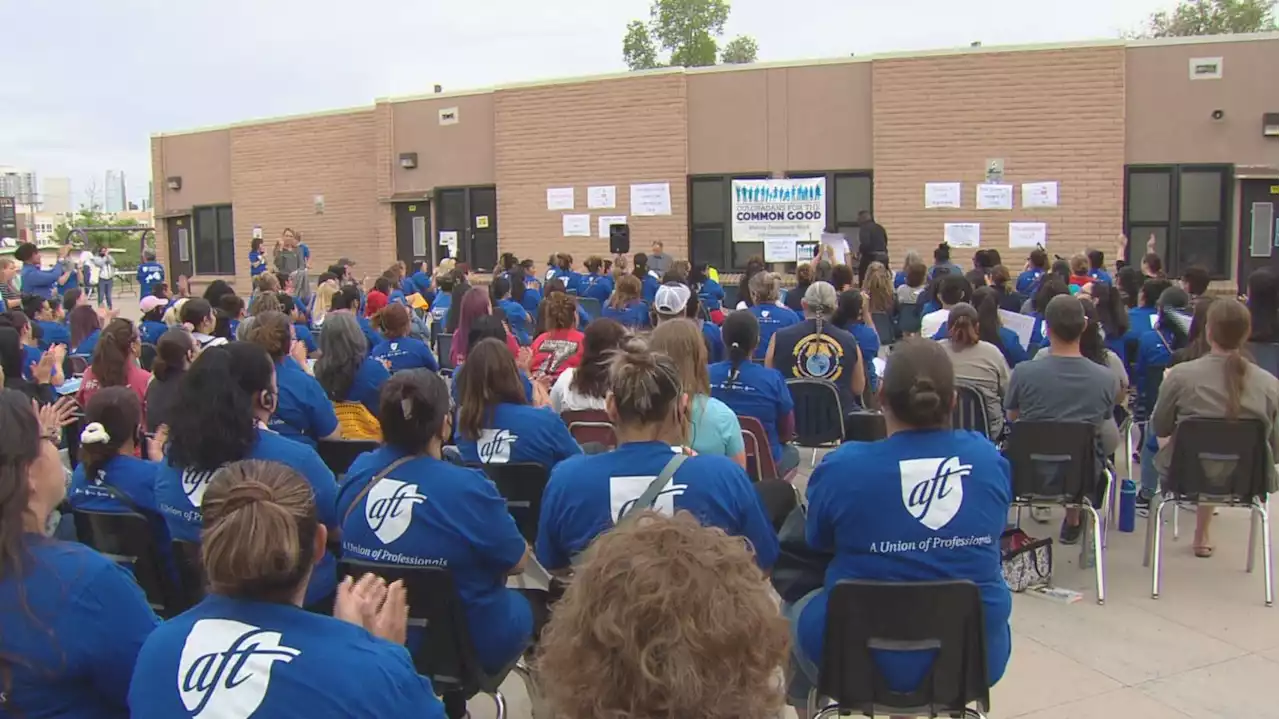 DPS Employees, Parents Protest Low Wages Amid Higher Cost Of Living