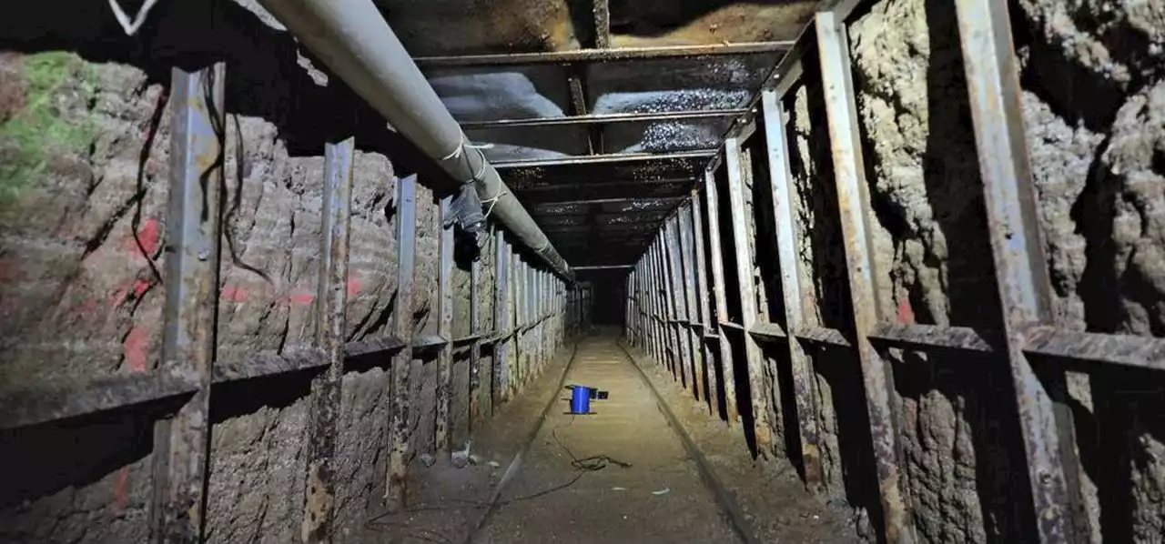 Authorities find drug-smuggling tunnel under U.S.-Mexico border