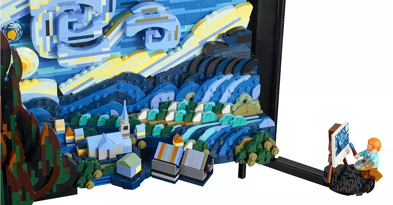 Vincent van Gogh's Starry Night Is Now An Official LEGO Set