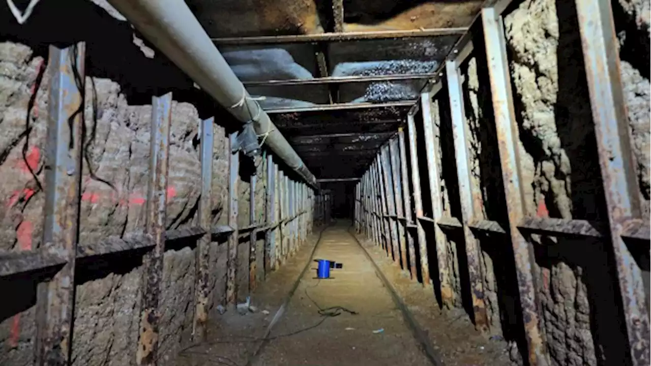 WATCH: See inside a smuggling tunnel under the U.S.-Mexico border