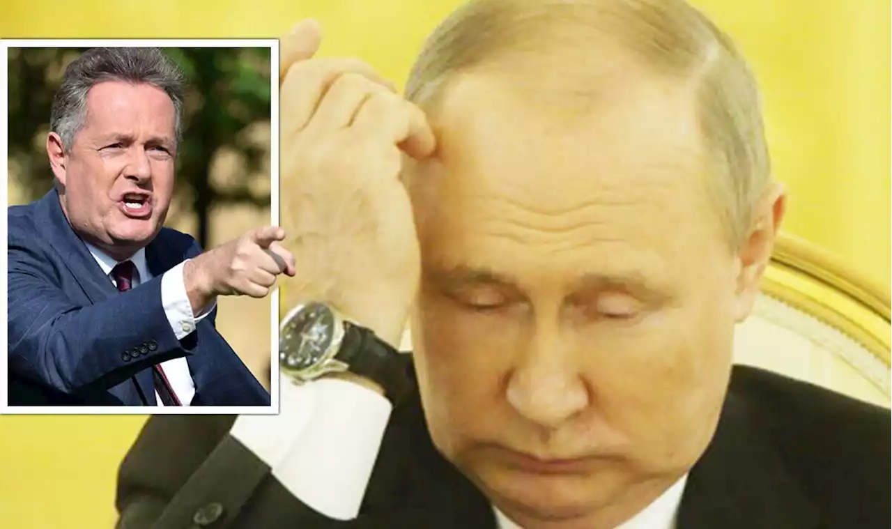 Putin 'exposed' as 'strategic idiot' claims Piers Morgan as Ukraine war plans scuppered