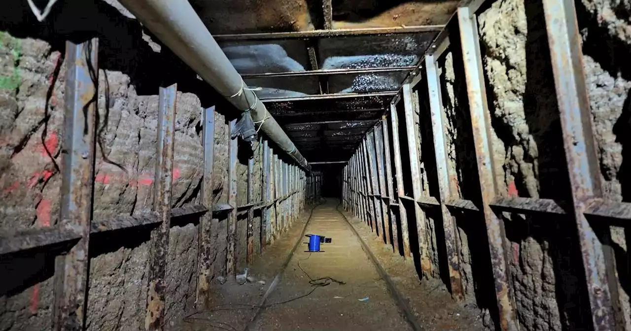 Big cross-border tunnel found linking Tijuana, San Diego