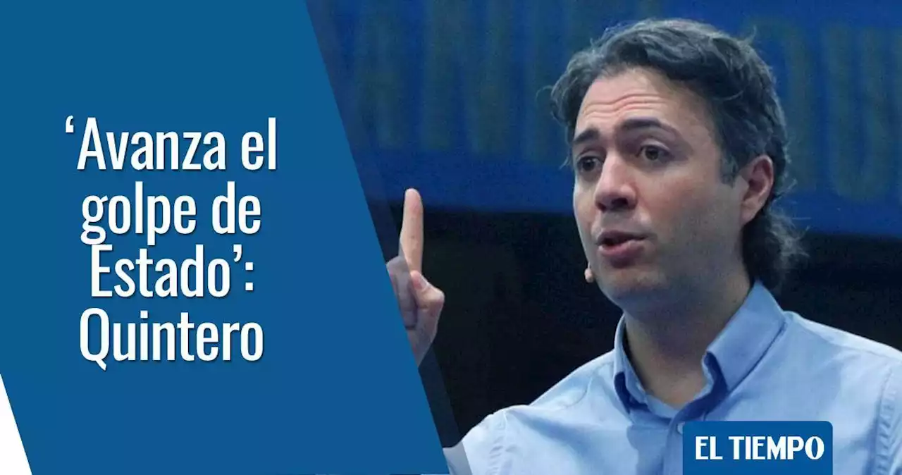 Daniel Quintero dice que el alcalde de Cali también sería suspendido