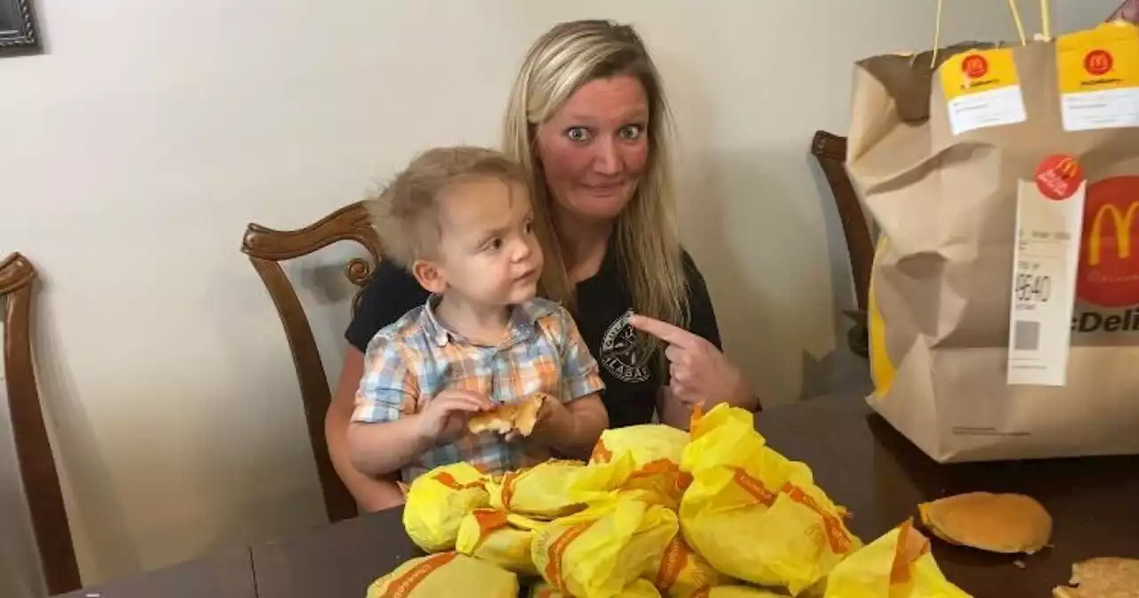 The tale of how a 2-year-old ordered 31 cheeseburgers to his home