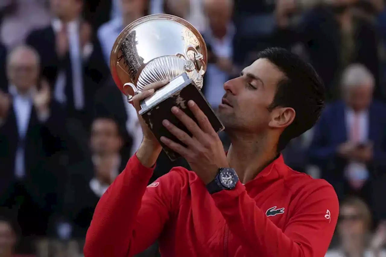 El ranking ATP: Djokovic sigue al tope, pero en Roland Garros pondrá otra vez el número 1 en juego