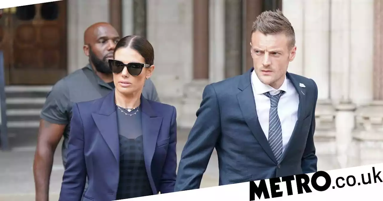 Rebekah Vardy and husband Jamie leave court early 'due to illness'