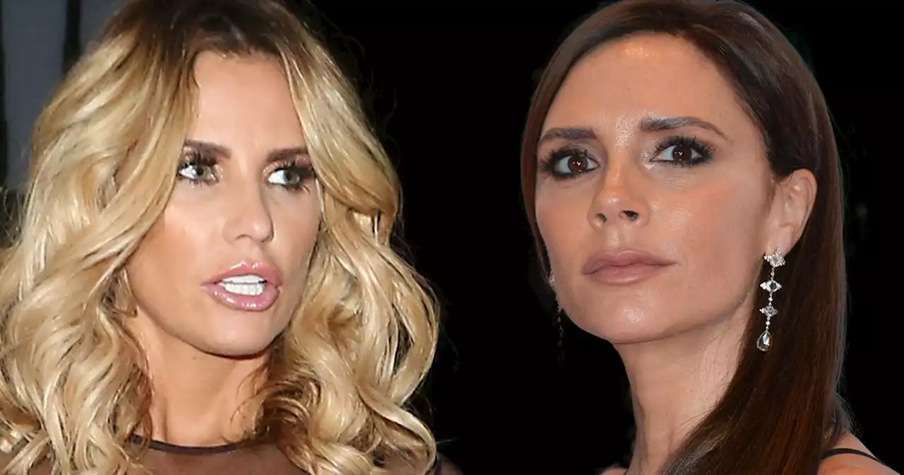 Katie Price compares herself to Victoria Beckham 'ending' 20-year feud