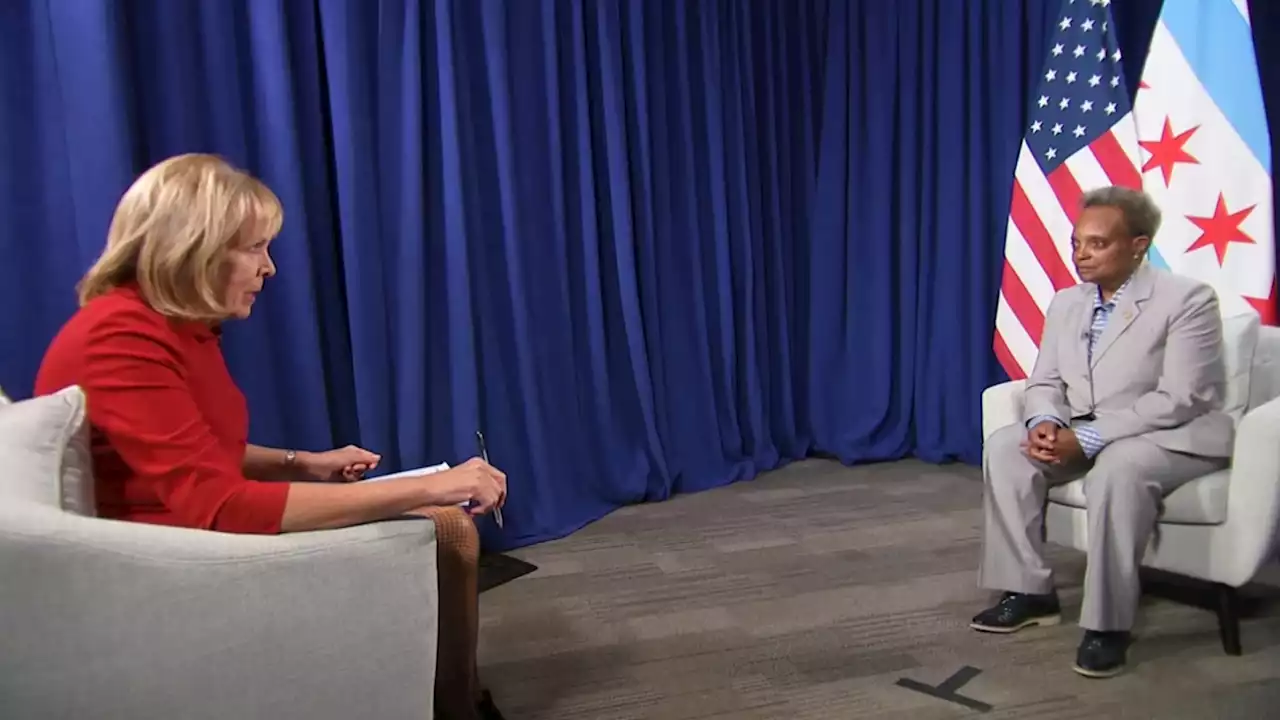 Full Video: Mayor Lori Lightfoot Speaks to NBC 5 Political Reporter Mary Ann Ahern